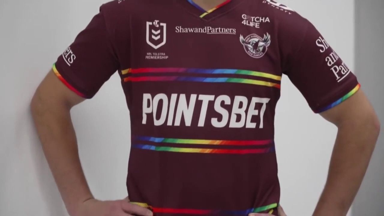 Manly Sea Eagles players to boycott NRL match over pride jersey