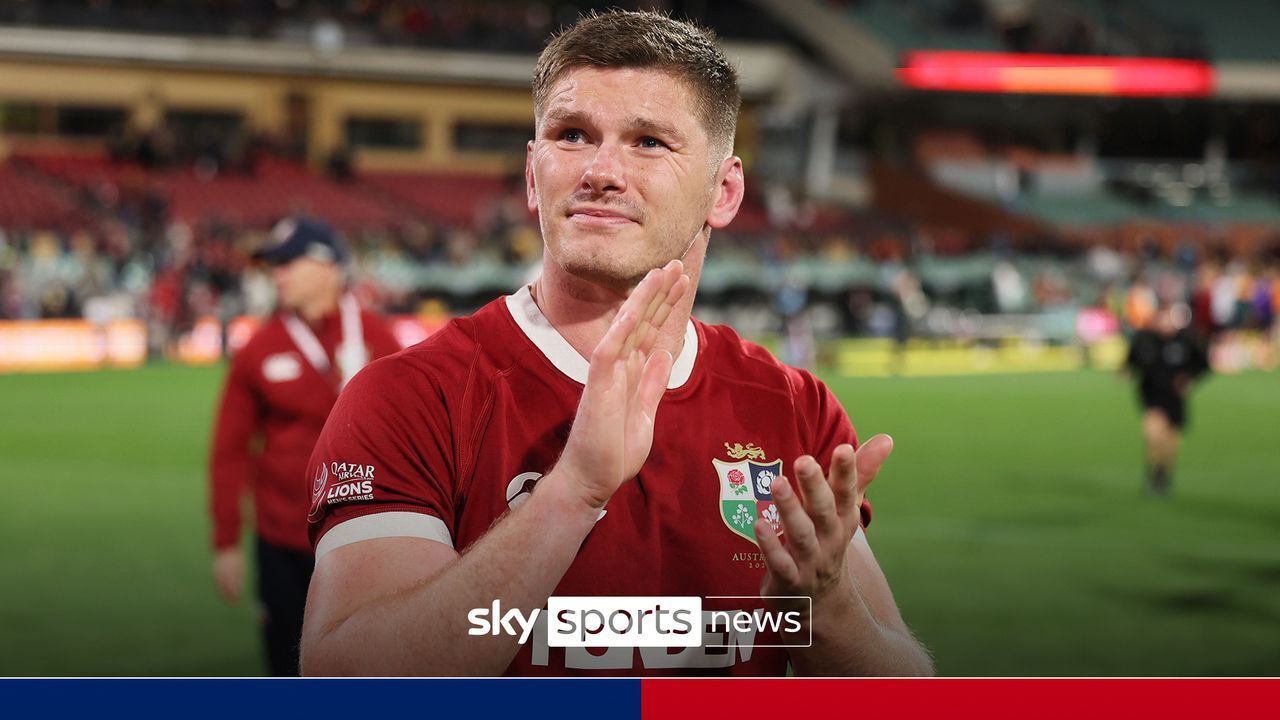 British and Irish Lions: Owen Farrell to captain side for